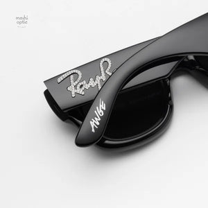 RB 4940 Full Black Diamond Polarised Sunglasses