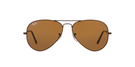 RB Aviator Classic Brown Brown UV-400 Sunglasses