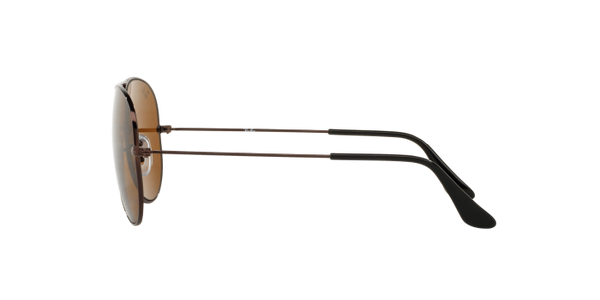 RB Aviator Classic Brown Brown UV-400 Sunglasses