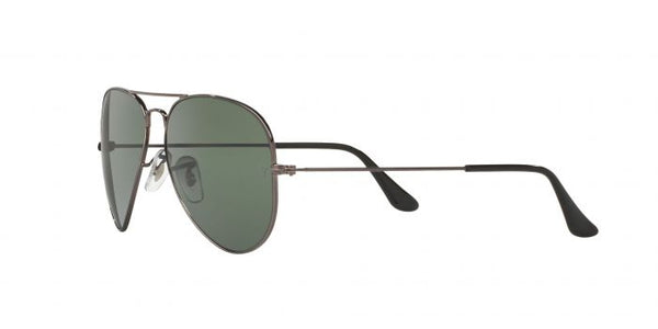 RB Aviator Classic Silver G-15 UV-400 Sunglasses
