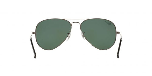 RB Aviator Classic Silver G-15 UV-400 Sunglasses