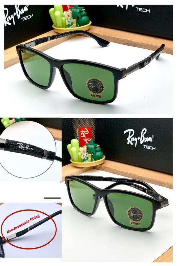 RB 4228 BLACK GREEN UV-400 SUNGLASSES