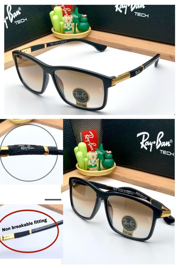 RB 4228 GOLD BROWN DC UV-400 SUNGLASSES