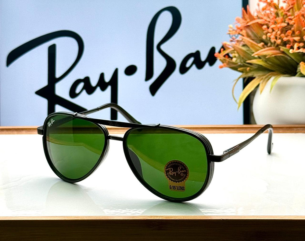 RB 4414 BLACK G-15 UV-400 SUNGLASSES