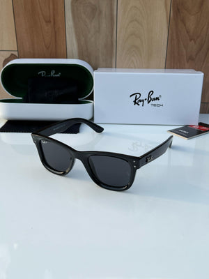 RB 0502 FULL BLACK POLARIZED SUNGLASSES