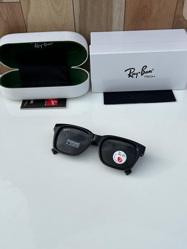 RB 7701 FULL BLACK POLARIZED SUNGLASSES