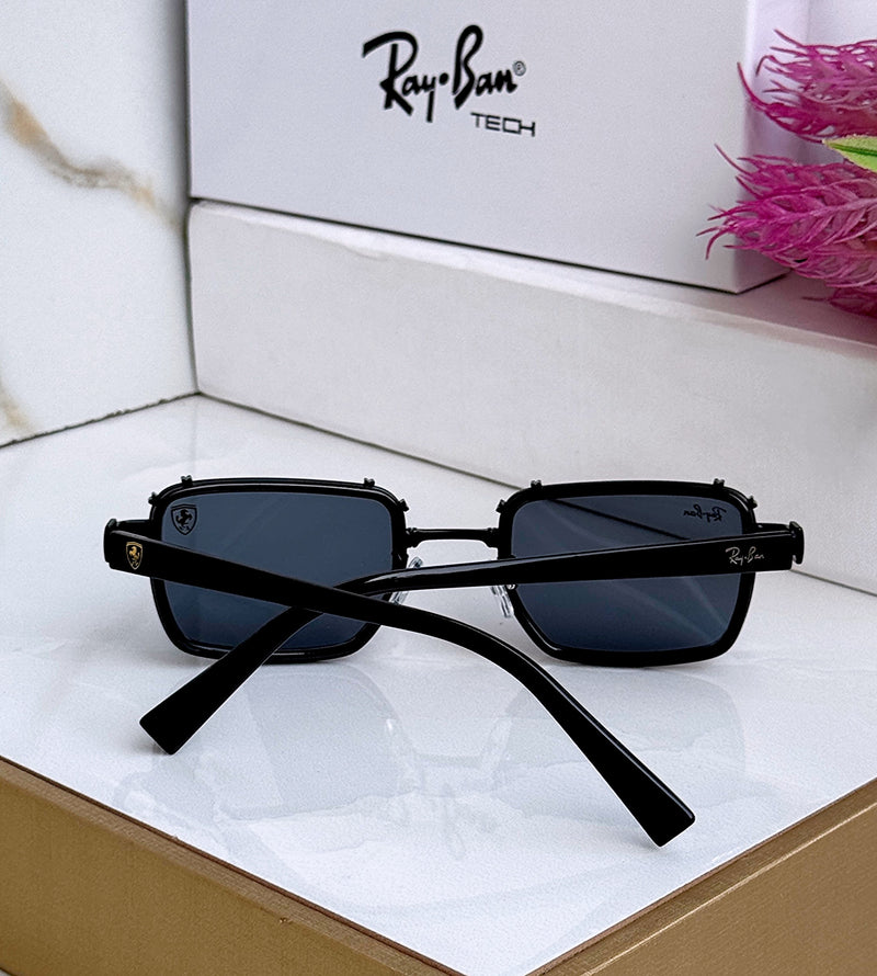 RB 9930 METAL BLACK BLACK UV-400 SUNGLASSES