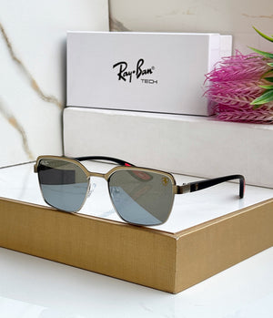 RB #7 METAL SILVER MERCURY UV-400 SUNGLASSES